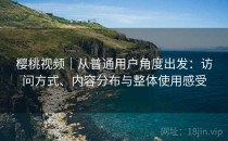 樱桃视频｜从普通用户角度出发：访问方式、内容分布与整体使用感受