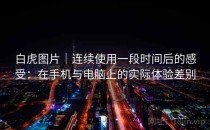 白虎图片｜连续使用一段时间后的感受：在手机与电脑上的实际体验差别