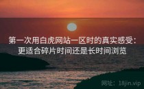 第一次用白虎网站一区时的真实感受：更适合碎片时间还是长时间浏览